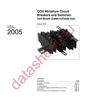 QOU125 datasheet  